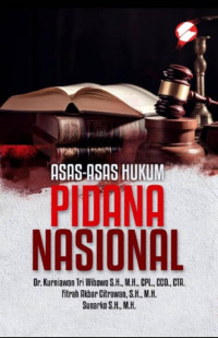 Asas-Asas Pidana Nasional