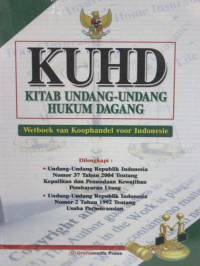 KUHD : Kitab Undang-Undang Hukum Dagang