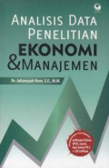 Analisis Data Penelitian Ekonomi & manajemen