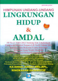 Himpunan Undang-undang Lingkungan hidup dan Amdal