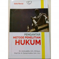 Pengantar Metode Penelitian Hukum