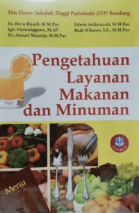Pengetahuan Layanan Makanan dan Minuman