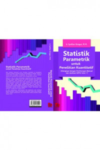 Statistik Parametrik untuk Penelitian Kuantitatif
