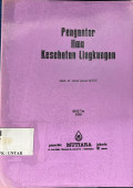 Pengantar ilmu kesehatan lingkungan