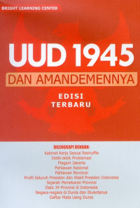 UUD 1945 DAN AMANDEMENNYA