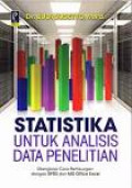 Statistika : untuk analisis data penelitian