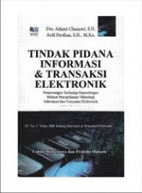 Tindak Pidana Informasi & Transaksi Elektronik